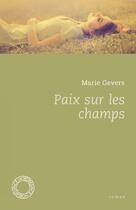 Couverture du livre « Paix sur les champs » de Marie Gevers aux éditions Espace Nord