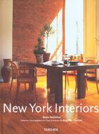 Couverture du livre « New york interiors-trilingue » de  aux éditions Taschen