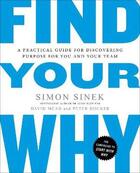 Couverture du livre « FIND YOUR WHY » de Simon Sinek aux éditions Portfolio