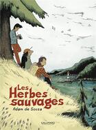 Couverture du livre « Les herbes sauvages » de Adam De Souza aux éditions Gallimard Bd