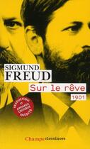 Couverture du livre « Sur le reve » de Sigmund Freud aux éditions Flammarion