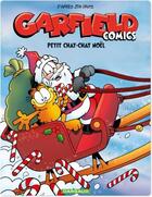 Couverture du livre « Garfield - comics Tome 4 : petit chat-chat Noël » de Jim Davis aux éditions Dargaud