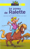Couverture du livre « Le poney de ralette » de Luiz Catani aux éditions Hatier