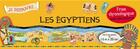 Couverture du livre « Je découvre... ; les Egyptiens ; frise chronologique avec des stickers » de  aux éditions 1 2 3 Soleil