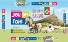 Couverture du livre « Jeu de l'oie du pays basque » de Veronique Hermouet aux éditions Geste