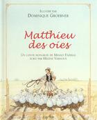 Couverture du livre « Mathieu Des Oies » de D. Groebner aux éditions Grund
