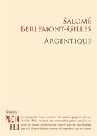 Couverture du livre « Argentique » de Salome Berlemont-Gilles aux éditions Lattes