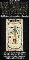 Couverture du livre « Tarots egyptiens (les) coffret livre + cartes » de Tuan aux éditions De Vecchi