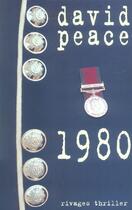 Couverture du livre « 1980 » de David Peace aux éditions Rivages