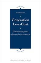 Couverture du livre « Génération low-cost » de Aurore Flipo aux éditions Pu De Rennes