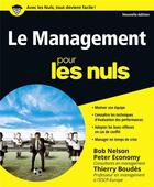 Couverture du livre « Le management pour les nuls (3e édition) » de Bob Nelson aux éditions First
