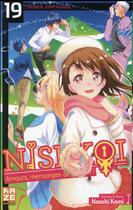 Couverture du livre « Nisekoi - amours, mensonges et yakusas ! t.19 » de Naoshi Komi aux éditions Crunchyroll