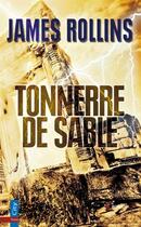 Couverture du livre « Tonnerre de sable » de Rollins-J aux éditions City Editions