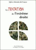 Couverture du livre « La tentation de l'extreme-droite » de  aux éditions Olivetan