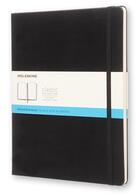 Couverture du livre « Carnet très grand format pointillés ; couverture rigide noire » de  aux éditions Moleskine