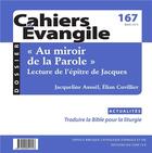 Couverture du livre « Cahiers evangile numero 167 au miroir de la parole » de Col Cahiers Evang. aux éditions Cerf