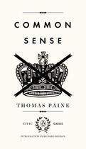 Couverture du livre « Common Sense » de Thomas Paine aux éditions Penguin Group Us