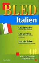Couverture du livre « Bled : italien » de C Boi et D Gas aux éditions Hachette Education