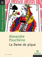 Couverture du livre « La dame de pique » de Alexandre Pouchkine aux éditions Magnard