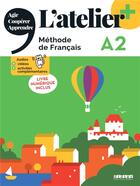 Couverture du livre « L'atelier + niv .a2 (edition 2022) - livre + livre numerique +didierfle.app » de Cocton/Pommier/Rabin aux éditions Didier