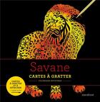 Couverture du livre « Livre à gratter ; savanes » de  aux éditions Marabout