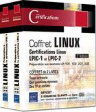 Couverture du livre « Linux ; préparation aux certifications LPIC-1 et LPIC-2 ; coffret » de Sebastien Rohaut et Sebastien Bobillier aux éditions Eni