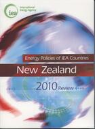 Couverture du livre « Energy policies of iea countries : New Zealand 2010 » de  aux éditions Ocde