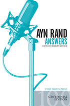 Couverture du livre « Ayn Rand Answers: The Best of Her Q & A » de Robert Mayhew aux éditions Penguin Group Us