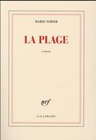 Couverture du livre « La plage » de Marie Nimier aux éditions Gallimard