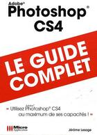 Couverture du livre « Photoshop CS4 » de Jerome Lesage aux éditions Micro Application