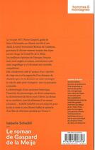 Couverture du livre « Le roman de Gaspard de la Meije » de Isabelle Scheibli aux éditions Glenat