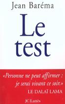 Couverture du livre « Le test » de Jean Barema aux éditions Lattes