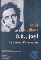 Couverture du livre « O.K., Joe ! » de Louis Guilloux aux éditions Pu De Rennes