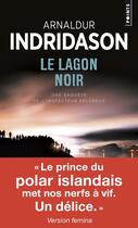 Couverture du livre « Le lagon noir » de Arnaldur Indridason aux éditions Points