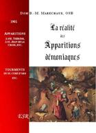 Couverture du livre « La réalité des apparitions démoniaques » de Bernard-Marie De Marechaux aux éditions Saint-remi