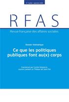 Couverture du livre « Ce que les politiques font au(x) corps » de Ministere Des Affair aux éditions Documentation Francaise