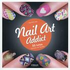 Couverture du livre « Nail art addict » de Hannah Lee aux éditions Eyrolles