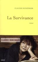 Couverture du livre « La survivance » de Claudie Hunzinger aux éditions Grasset