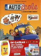 Couverture du livre « L'auto-école T.6 ; leçon de bonne conduite » de Christophe Cazenove et Andre Amouriq aux éditions Bamboo