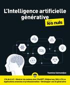 Couverture du livre « L'intelligence artificielle générative pour les nuls » de Yasmina Salmandjee aux éditions Pour Les Nuls