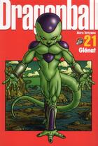 Couverture du livre « Dragon ball Tome 21 » de Akira Toriyama aux éditions Glenat