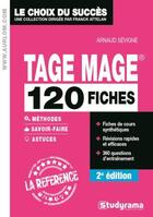 Couverture du livre « Tage mage ; 120 fiches méthodes, savoir-faire et astuces (2e édition) » de Arnaud Sevigne aux éditions Studyrama