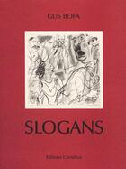Couverture du livre « Slogans » de Gus Bofa aux éditions Cornelius