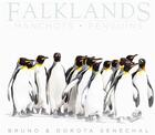 Couverture du livre « Falklands ; manchots - penguins » de Fabrice Genevois et Bruno Senechal et Dorota Senechal aux éditions Bdk Photography