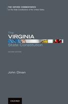 Couverture du livre « The Virginia State Constitution » de Dinan John aux éditions Oxford University Press Usa