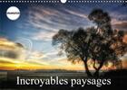 Couverture du livre « Incroyables paysages calendrier mural 2020 din a3 horizontal - paysages imaginaires calendrie » de Gaymard Alain aux éditions Calvendo