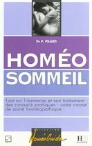 Couverture du livre « Homeo Sommeil » de Patrick Pilard aux éditions Hachette Pratique