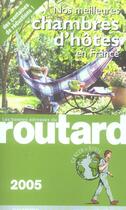 Couverture du livre « Guide Du Routard (édition 2005) » de Philippe Gloaguen aux éditions Hachette Tourisme