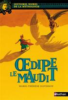 Couverture du livre « Oedipe le maudit » de Marie-Therese Davidson aux éditions Nathan