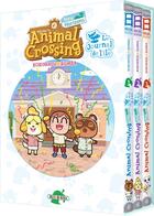 Couverture du livre « Animal Crossing - Le Journal de l'île - Coffret T01 à T03 NED » de  aux éditions Soleil